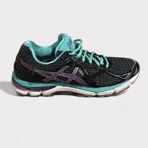 ASICS GT-2000 3‎ Women's Running Shoes Black Teal Purple T550N Size 9
